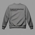 Did You Pray about it? Matt 6:33 Sweatshirt tagandscript