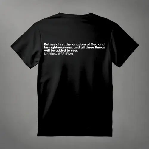 Did You Pray about it? Matt 6:33 T-Shirt tagandscript