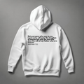 Heaven is going to be a Party: Matthew 7:21 Hoodie tagandscript