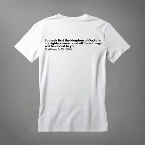 Did You Pray about it? Matt 6:33 T-Shirt tagandscript