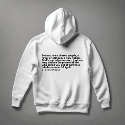 Unapologetically Different: 1 Peter 2:9 Hoodie tagandscript